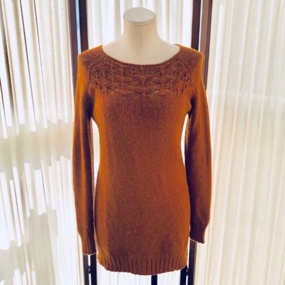 Anthropologie Moth Dashed Pointelle Sweater - Picture 3 of 7